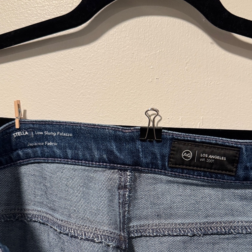 AG Stella Palazzo Wide-Leg Jeans - Picture 2 of 4
